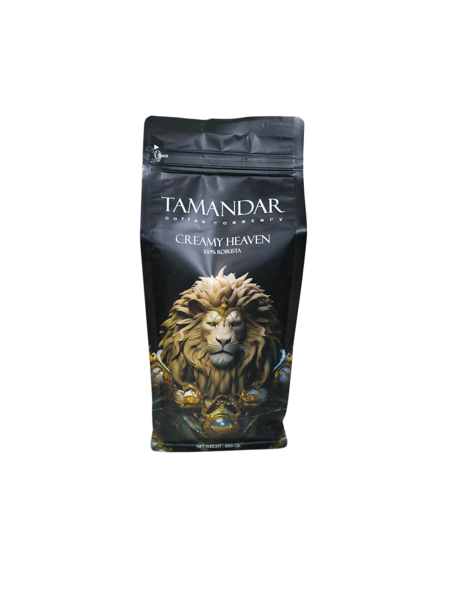 دان قهوه 100 روبوستا شکلاتی تمندر طلایی 