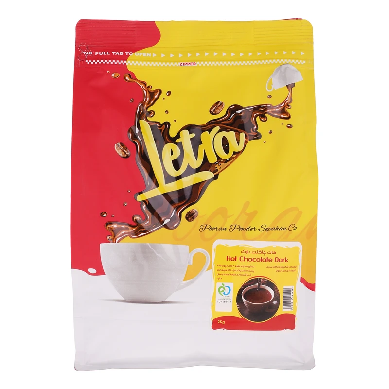 پودر هات چاکلت دارک لترا - 2000 گرم